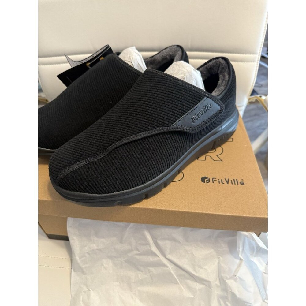 Fitville Men’s Easy Top Comfort Slipper